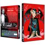 DVD-Hülle: "90th Anniversary Edition DRACULA". Illustration: Dracula mit rotem Hintergrund und Fledermausflügeln., 1 Ultra HD Blu-ray, 1 Blu-ray Disc und 1 CD