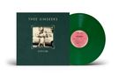 "Thee Sinseers", "Love Stories" Vinyl in grün. Cover zeigt ein Paar vor einem Auto, eingehüllt in ein stilvolles Design., LP