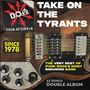 "TAKE ON THE TYRANTS", "SINCE 1978", "THE VERY BEST OF PUNK ROCK'S MOST ENDURING BAND", Gitarrenabbildung, Albumcover., 2 LPs