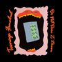 „Teenage Tomclub“ links, „Do Not Dare To Dream“ rechts. Eine bunte, abstrakte Illustration mit stilisierten Lippen., LP