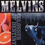 Text: "MELVINS" oben, "COLOSSUS OF DESTINY" vertikal. Links Orangen, rechts ein Schwarz-Weiß-Bild eines Stiers., 2 LPs