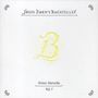 "John Zorn's Bagatelles" oben, "Brian Marsella Vol. 7" unten. In der Mitte ein stilisiertes gelbes "B"., CD