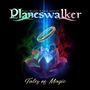 Text: "Planeswalker" oben, "Tales of Magic" unten. Illustration: Schwebender Ring über leuchtender, bunter Blume., LP