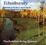 Peter Iljitsch Tschaikowsky (1840-1893): Streichquartette Nr.1 & 2, CD