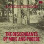 „A Spirit Speaks“, „The Descendants of Mike and Phoebe“. Vier Menschen stehen zwischen Bäumen im Freien., CD
