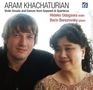 Aram Khachaturian (1903-1978): Sonate für Violine & Klavier, CD