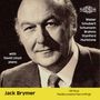 Jack Brymer und David Lloyd. Komponisten: Weber, Schubert, Schumann. Schwarz-weißes Porträt mit gelbem Band unten., 2 CDs