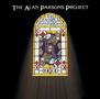 Text: "The Alan Parsons Project", "The Turn of a Friendly Card". 
Illustration: Ein buntes Fenster im Stil einer Spielkarte mit König., CD