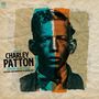 Text: "Charley Patton, Father of the Delta Blues, Selections from Paramount Recordings, Vol. 2." Illustration eines Mannes., LP