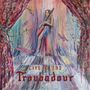 „Live at The Troubadour“. Illustration einer Frau mit Gitarre auf farbenfroher Bühne, umgeben von roten Vorhängen., CD