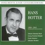 Hans Hotter singt Kantaten,Arien & Lieder, CD