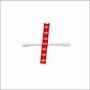 Ein Wattebauschstab kreuzt ein rotes Band mit wiederholtem Text "s|t"., CD