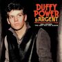 Text: "DUFFY POWER & ARGENT" und "HELL HOUND: THE LOST 1971 CBS ALBUM". Junge Person blickt nach links., 2 CDs