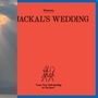 „Westerman JACKAL’S WEDDING“. "Leave Your Understanding At The Door". Illustration von zwei Strichmännchen auf rotem Hintergrund. Links Sonnenstrahlen., CD