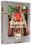 "Zombies unter Kannibalen" in weißer Schrift auf blutbeflecktem Hintergrund. Warnung: Kein Verkauf an Kinder.