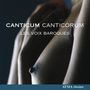 Canticum Canticorum - From sensual to sacred love, CD, CD