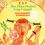 "They Have Waited Long Enough", "RAGAZZE QUARTET", "KATHARINE DAIN". Illustration einer Frau mit Messer und Pflanze., CD