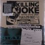 "Killing Joke, special secret show! Tues 20 Dec", "Burberries", "Albini Mixes", "Black Cassette". Vintage Plakatstil., LP