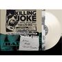 "KILLING JOKE special secret show, TUES 20 DEC. Albini mixes 'Black Cassette'. Ein stilvolles Cover mit Schallplatte."