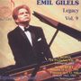 Emil Gilels - Legendary Treasures Vol.9, CD