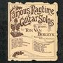 Ton Van Bergeyk: Famous Ragtime Guitar Sol, CD