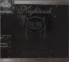 „Nightwish“ in eleganter Schrift, darunter eine stilisierte Eule. Text: „Made in Hong Kong (and in various other places)“., 1 CD und 1 DVD