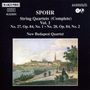 Louis Spohr (1784-1859): Streichquartette Vol.1, CD