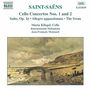 Camille Saint-Saens (1835-1921): Cellokonzerte Nr.1 & 2, CD