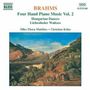 Johannes Brahms: Klaviermusik zu 4 Händen Vol.2, CD