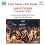 Claudio Monteverdi: Canzonette a 3 (1584), CD