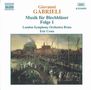 Giovanni Gabrieli (1557-1612): Canzoni & Sonate I, CD