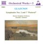 Alexander Glasunow (1865-1936): Symphonien Nr.2 & 7, CD