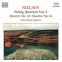 Carl Nielsen (1865-1931): Sämtliche Streichquartette Vol.1, CD