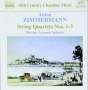 Anton Zimmermann: Streichquartette Nr.1-3 (Exklusive Wiederauflage für jpc), CD