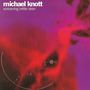 Text "michael knott, screaming brittle siren" oben. Verschwommene, rötlich-violette abstrakte Darstellung., CD