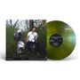 Text: "RAINMAKER", "JOHN HOLLIER & THE RÉVERIE", "4754". Ein Mann im Wald, sitzend, mit Spiegel., LP