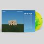 Links oben: "Michigander" und rechts oben: "Over Before You Know It". Grünes Vinyl mit gelbem Hintergrund. Haus auf grüner Wiese., LP