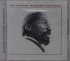 "First Encounter Mal Waldron & Gary Peacock." Schwarz-weißes Porträt eines Mannes, der zur Seite schaut., CD