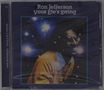 "Ron Jefferson Vous Ete's Swing" in weißer Schrift. Ein Mann in einem orangefarbenen Pullover vor einem sternklaren Himmel., CD