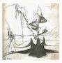 Text: "mono 33 1/3 r.p.m."  
Illustration surrealistischer Formen und Figuren mit fließenden Linien., LP