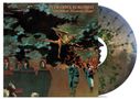 "COLONEL BAGSHOT 'Oh! What A Lovely War'." Buntes Cover mit Wolken, Figuren und Engelsfigur. Schallplatte daneben., 1 LP und 1 Single 7"
