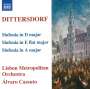 Karl Ditters von Dittersdorf (1739-1799): Symphonien D-Dur,Es-Dur,A-Dur, CD