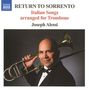 Joseph Alessi - Return to Sorrento, CD