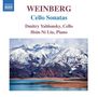 Mieczyslaw Weinberg (1919-1996): Sonaten für Cello & Klavier Nr.1 & 2, CD