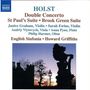 Gustav Holst (1874-1934): Konzert für 2 Violinen & Orchester op.49, CD