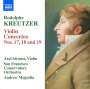 Rodolphe Kreutzer (1766-1831): Violinkonzerte Nr.17,18,19, CD