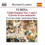 Joaquin Turina (1882-1949): Violinsonaten Nr.1 & 2 (op.51 & 82), CD