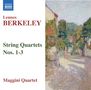 Lennox Berkeley: Streichquartette Nr.1-3, CD
