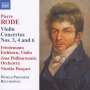 Pierre Rode (1774-1830): Violinkonzerte Nr.3,4,6, CD