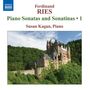 Ferdinand Ries (1784-1838): Klaviersonaten & Sonatinen Vol.1, CD